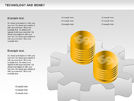 Technologie en geld, Dia 11, 00865, Businessmodellen — PoweredTemplate.com
