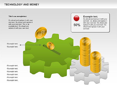 Tecnologia e dinheiro, Deslizar 5, 00865, Modelos de Negócio — PoweredTemplate.com