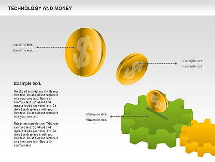 Technologie en geld, Dia 7, 00865, Businessmodellen — PoweredTemplate.com