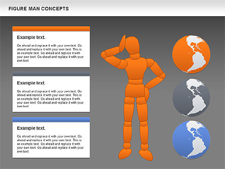 Figure Man Concept, Slide 16, 00867, Business Models — PoweredTemplate.com