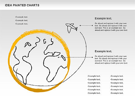 Idea Painted Chart, Slide 3, 00877, Business Models — PoweredTemplate.com