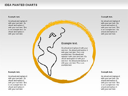 Idea pintada gráfico, Diapositiva 9, 00877, Modelos de negocios — PoweredTemplate.com