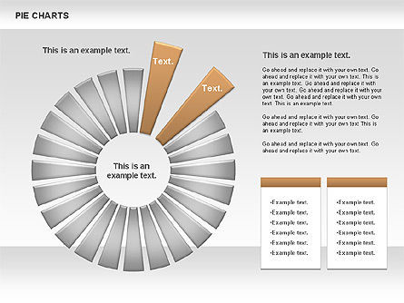 Pie Chart, Slide 6, 00883, Pie Charts — PoweredTemplate.com