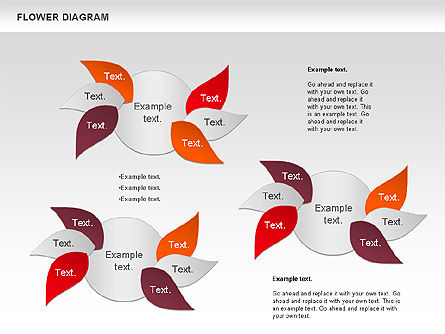 Diagram Bunga, Slide 8, 00885, Model Bisnis — PoweredTemplate.com