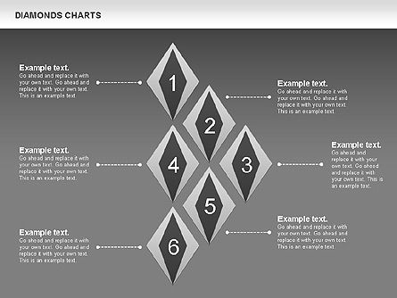 Grafici diamante, Slide 15, 00887, Modelli di lavoro — PoweredTemplate.com