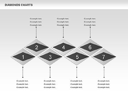 Gráficos de diamantes, Diapositiva 7, 00887, Modelos de negocios — PoweredTemplate.com