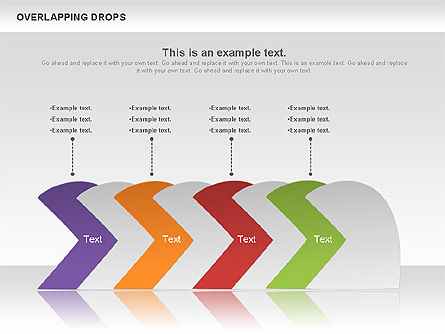 Overlapping Shapes, Slide 11, 00888, Business Models — PoweredTemplate.com