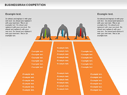 Businessmen Competition, Slide 11, 00902, Business Models — PoweredTemplate.com