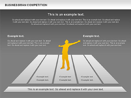 Businessmen Competition, Slide 16, 00902, Business Models — PoweredTemplate.com