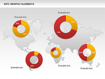 Gráficos y gráficos de información, Diapositiva 4, 00903, Formas — PoweredTemplate.com