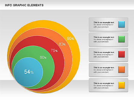 Info Graphic Shapes and Charts, Slide 9, 00903, Shapes — PoweredTemplate.com