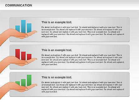 Diagrama de comunicación, Diapositiva 3, 00904, Modelos de negocios — PoweredTemplate.com
