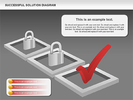 Diagramma soluzione di successo, Slide 15, 00905, Modelli di lavoro — PoweredTemplate.com
