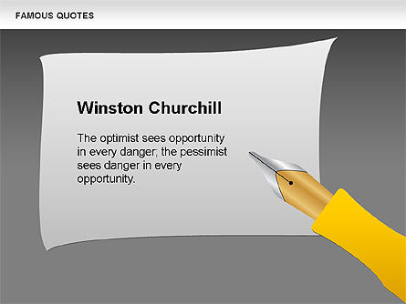 Famous Quotes, Slide 16, 00906, Education Charts and Diagrams — PoweredTemplate.com