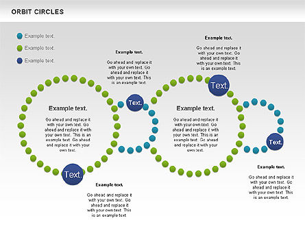 Orbit círculos diagrama, Deslizar 11, 00907, Modelos de Negócio — PoweredTemplate.com