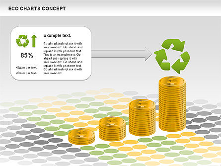 Konsep Diagram Eko, Slide 10, 00908, Model Bisnis — PoweredTemplate.com