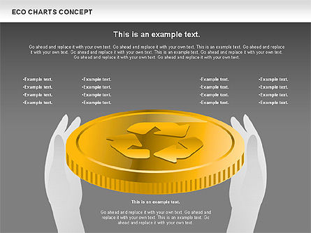 에코 차트 개념, 슬라이드 14, 00908, 비즈니스 모델 — PoweredTemplate.com