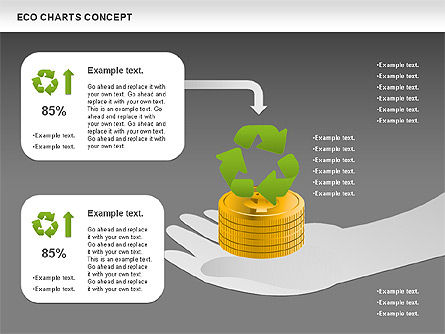 Eco gráficos conceito, Deslizar 16, 00908, Modelos de Negócio — PoweredTemplate.com