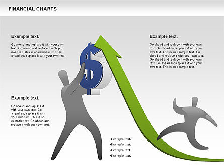 Financiële grafieken, PowerPoint-sjabloon, 00910, Businessmodellen — PoweredTemplate.com
