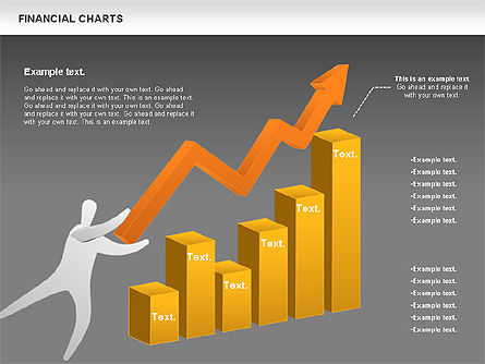 Gráficos financeiros, Deslizar 15, 00910, Modelos de Negócio — PoweredTemplate.com