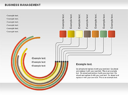 Diagramme de gestion d'entreprise, 00912, Modèles commerciaux — PoweredTemplate.com