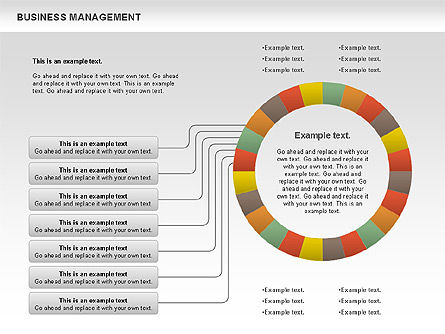Diagramme de gestion d'entreprise, Diapositive 10, 00912, Modèles commerciaux — PoweredTemplate.com