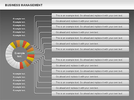Diagramme de gestion d'entreprise, Diapositive 15, 00912, Modèles commerciaux — PoweredTemplate.com