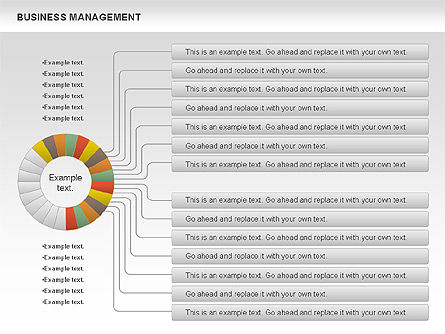 Diagramme de gestion d'entreprise, Diapositive 4, 00912, Modèles commerciaux — PoweredTemplate.com