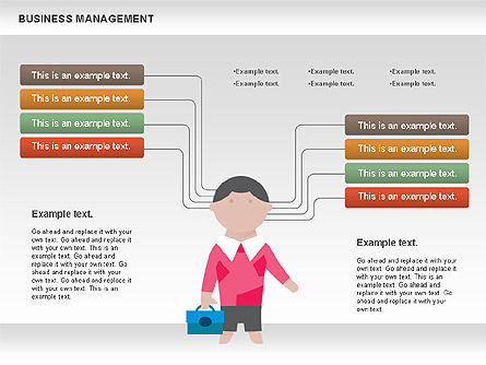 Diagramme de gestion d'entreprise, Diapositive 7, 00912, Modèles commerciaux — PoweredTemplate.com