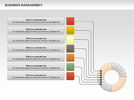 Diagramme de gestion d'entreprise, Diapositive 8, 00912, Modèles commerciaux — PoweredTemplate.com