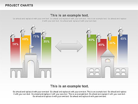 Project charts collectie, Dia 3, 00913, Businessmodellen — PoweredTemplate.com