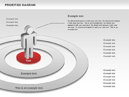 Priorities Diagram, Slide 2, 00914, Business Models — PoweredTemplate.com