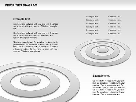 Diagramme des priorités, Diapositive 9, 00914, Modèles commerciaux — PoweredTemplate.com
