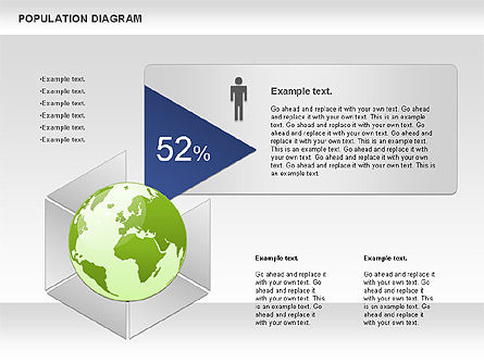 Diagrama de Población, Diapositiva 11, 00918, Modelos de negocios — PoweredTemplate.com