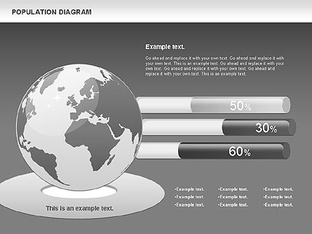 Diagram Populasi, Slide 14, 00918, Model Bisnis — PoweredTemplate.com