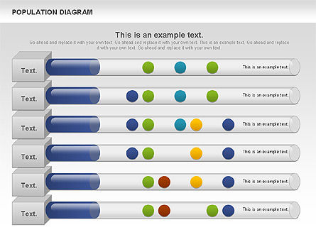 Diagrama de Población, Diapositiva 8, 00918, Modelos de negocios — PoweredTemplate.com