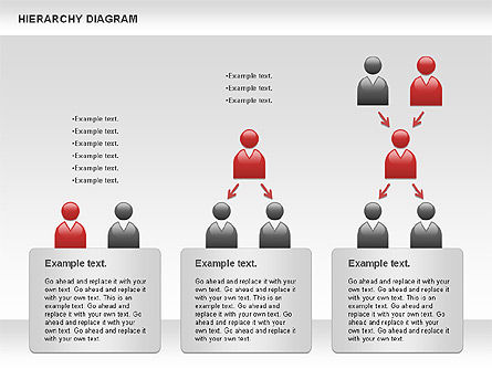 Diagramme hiérarchique, Diapositive 11, 00919, Modèles commerciaux — PoweredTemplate.com
