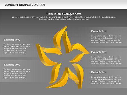 Free Concept Shapes, Slide 12, 00921, Shapes — PoweredTemplate.com