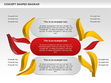 Free Concept Shapes, Slide 2, 00921, Shapes — PoweredTemplate.com