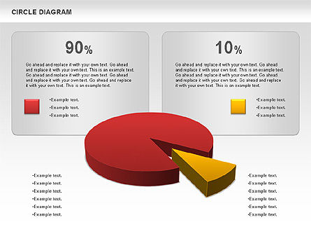 3D Pie Chart (Data Driven), Slide 3, 00922, Pie Charts — PoweredTemplate.com