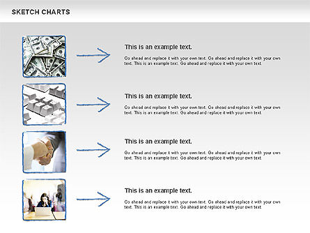 Schets charts, Dia 10, 00923, Businessmodellen — PoweredTemplate.com