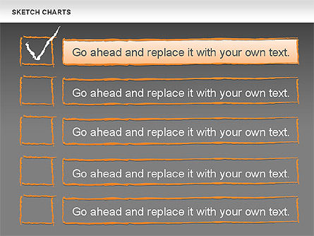 Sketch Charts, Slide 17, 00923, Business Models — PoweredTemplate.com