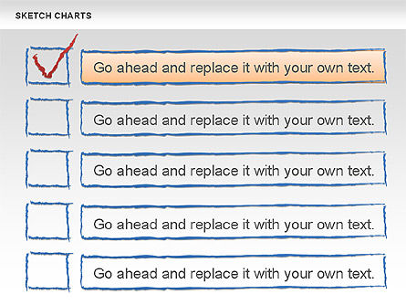 Sketch Charts, Slide 3, 00923, Business Models — PoweredTemplate.com