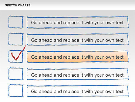 Sketch Charts, Slide 5, 00923, Business Models — PoweredTemplate.com