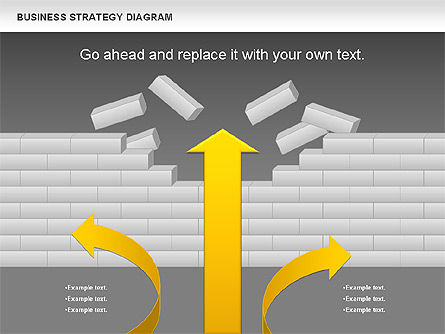 Business Strategy Diagram, Slide 12, 00927, Business Models — PoweredTemplate.com