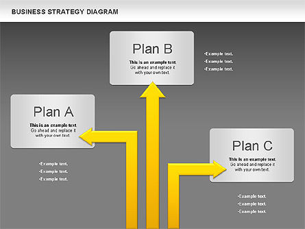 Bedrijfsstrategie diagram, Dia 13, 00927, Businessmodellen — PoweredTemplate.com