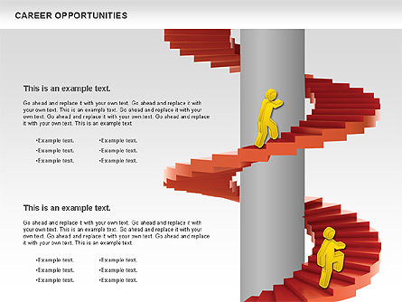 Career Building Diagram, Slide 2, 00928, Business Models — PoweredTemplate.com