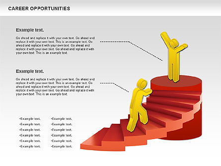 Career Building Diagram, Slide 5, 00928, Business Models — PoweredTemplate.com