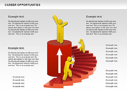Career Building Diagram, Slide 8, 00928, Business Models — PoweredTemplate.com