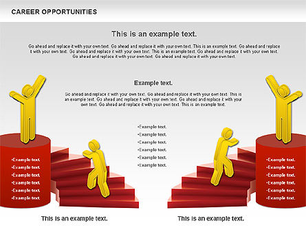 Career Building Diagram, Slide 9, 00928, Business Models — PoweredTemplate.com